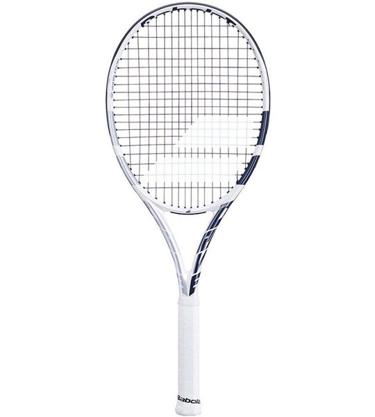 Babolat Pure Drive Wimbledon Ongesnaarde Tennisracket Wit 3