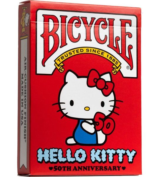 Bicycle Hello Kitty 50th Anniversary speelkaarten - Unieke jubileumeditie