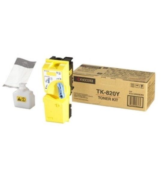 Kyocera Mita TK-820 geel