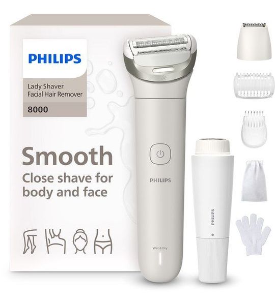 Philips Brl159/00 Philips Series 8000 Ladyshave Wit