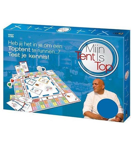 Herman den Blijker - Mijn Tent Is Top - het bordspel