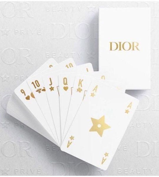 Dior Exclusive Cards Game - Jeu de Cartes - Speelkaarten