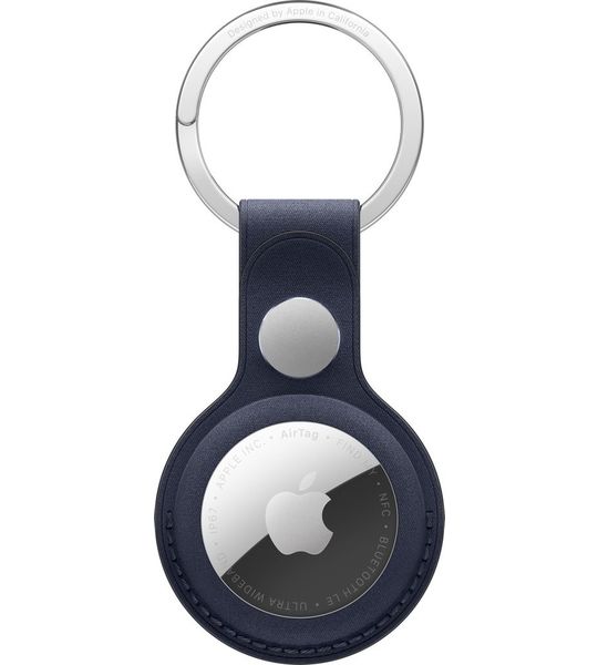 Apple Finewoven Airtag Keychain Marineblauw