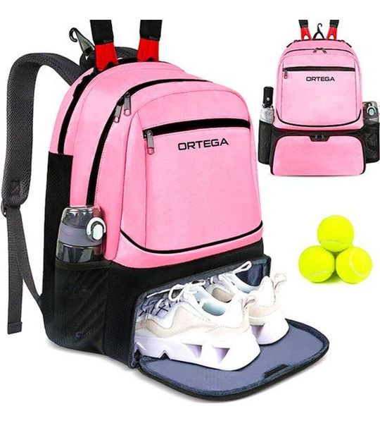 Tennistas - Tennisrugzak - Tenniszak - Tennis rugzak - Roze