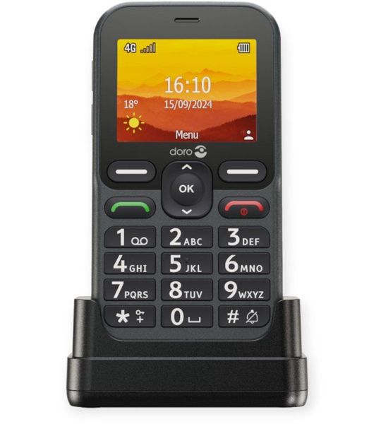 Doro Leva L10 4g Senior Barphone Met Sos Button - 17 Mb Rood