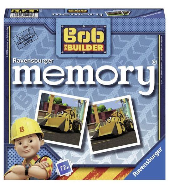 Memory Bob de Bouwer - Concentratie en geheugen spel vanaf 3 jaar