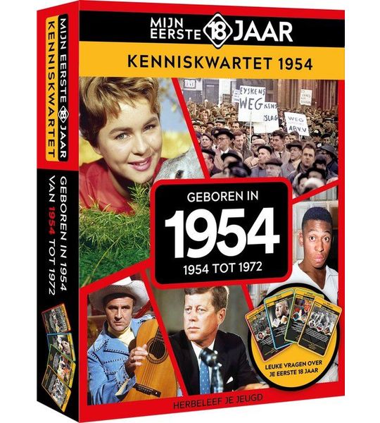Tucker's Fun Factory Mijn eerste 18 jaar Kenniskwartet 1954 (BelgiÃ«)