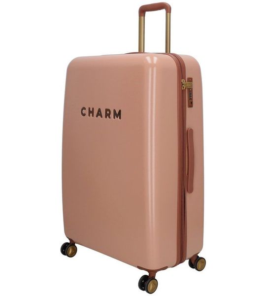Castillo Voyage Grote Koffer - 75 cm - 114 Liter - TSA Slot - Roze