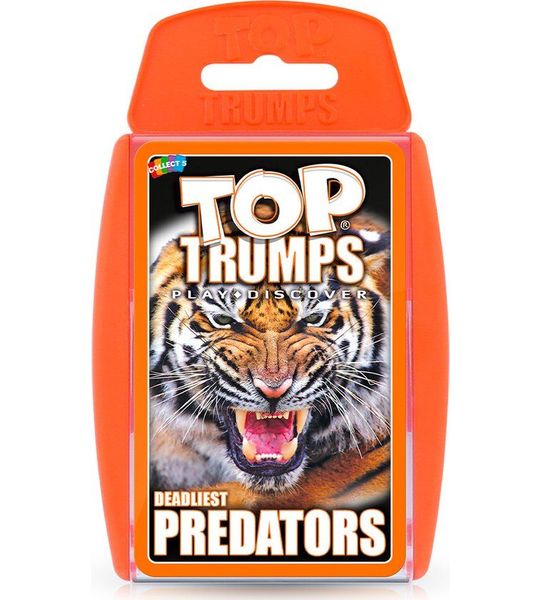Winning Moves Predators - Kaartspel - Top Trumps - Engels