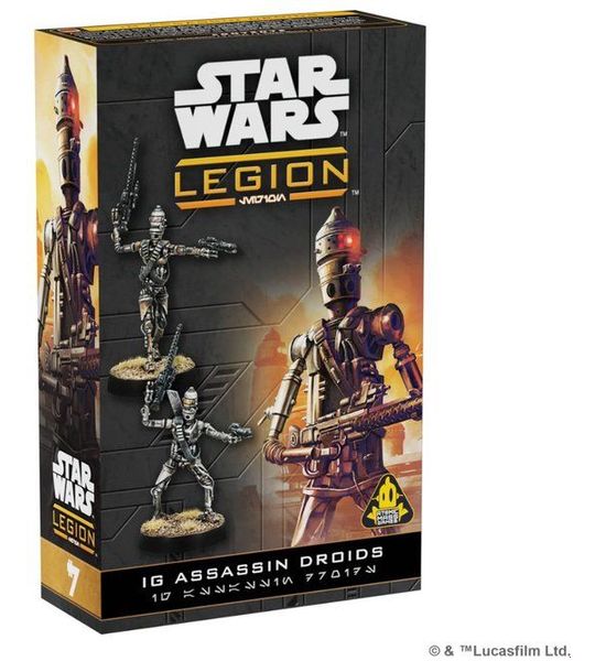 Star Wars Legion IG-Series Assassin Droids - Miniatures - Uitbreiding