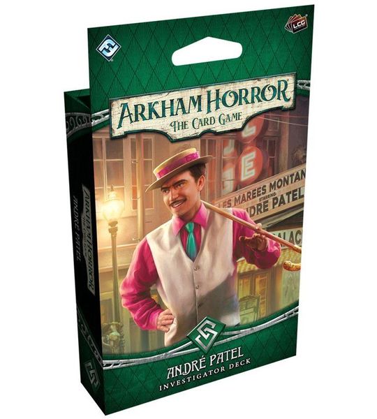 Asmodee Arkham Horror kaartspel André Patel deck uitbreidingsset