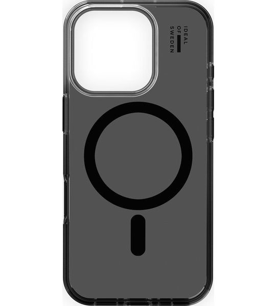 IDEAL OF SWEDEN Magsafe Tinted Black Telefoonhoesje Voor Apple Iphone 16 Pro Max Transparant