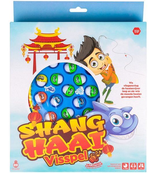 Spel | shanghaai visspel | leeftijd 3+ | werkt op batterijen, niet meegeleverd.