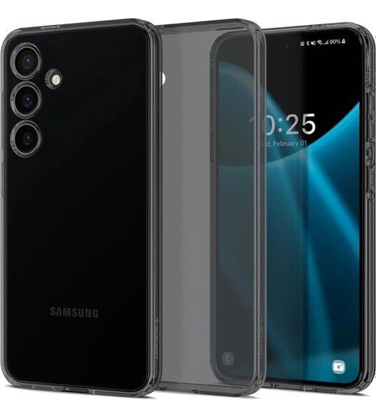 Spigen Liquid Crystal Samsung Galaxy S24 Back Cover Transparant/Zwart