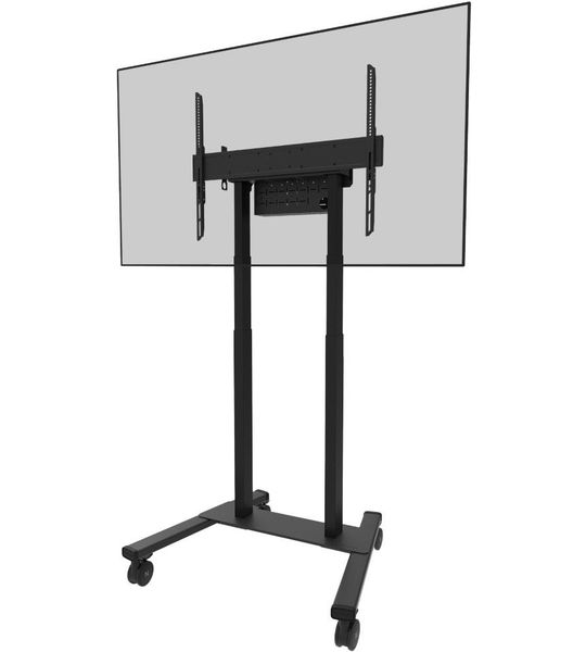 Neomounts FL55-875BL1 | Gemotoriseerde TV vloersteun zwart