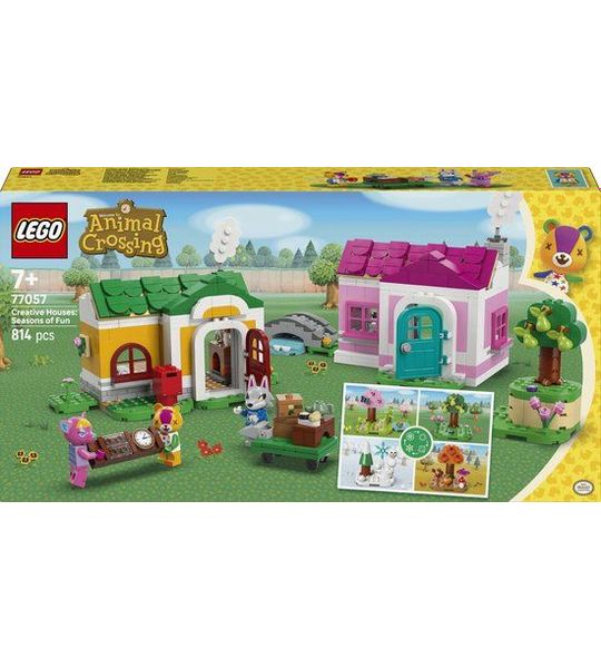 LEGO® Animal Crossing™ Creatieve Huizen: Seizoenenlang Plezier - 77057