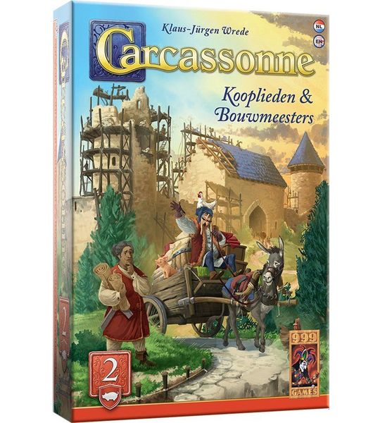 Carcassonne: Kooplieden&Bouwmeesters Uitbreiding - Bordspel