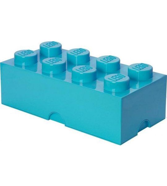 Room Copenhagen 40041743 Lego Storage Box, Medium Azure