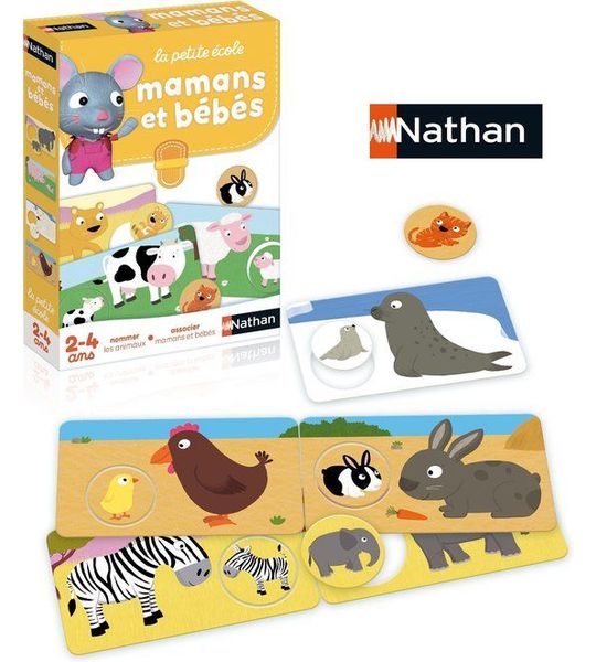 Bordspel Nathan Moms and Babies (FR)