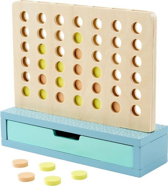 Vertbaudet Houten gezelschapspel 4 op een rij!