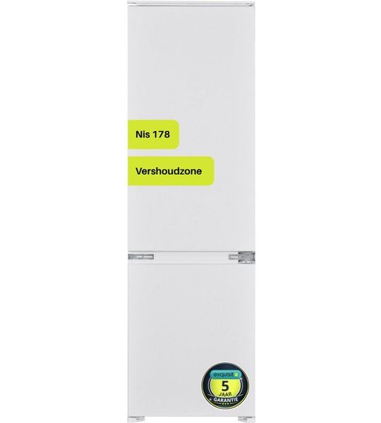 Exquisit EKGC270-70-E-040E Inbouw koel-vriescombinatie