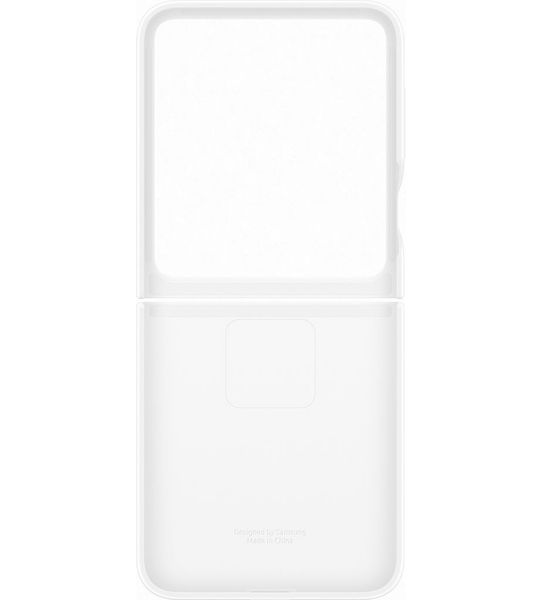 Samsung Galaxy Z Flip 7 FE Siliconen Back Cover Wit