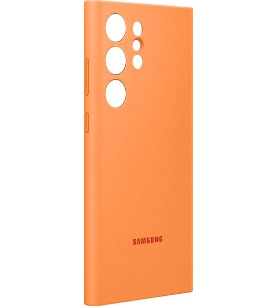 Samsung Galaxy S23 Ultra Silicone Case Orange