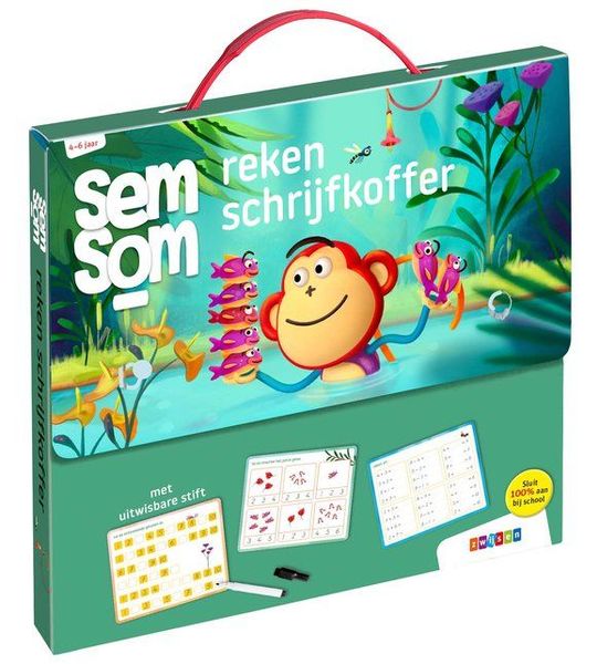 Semsom edutainment - Semsom reken schrijfkoffer