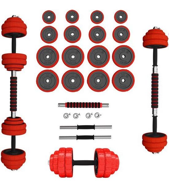 HMS Verstelbare Halter en Dumbbell Set - Rood - 30 kg
