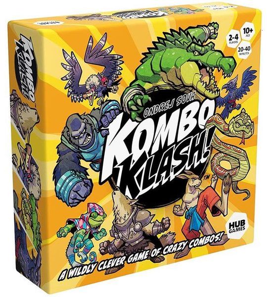 Kombo Klash - Bordspel - 2 tot 4 spelers - vanaf 8 jaar - Engelstalig spel