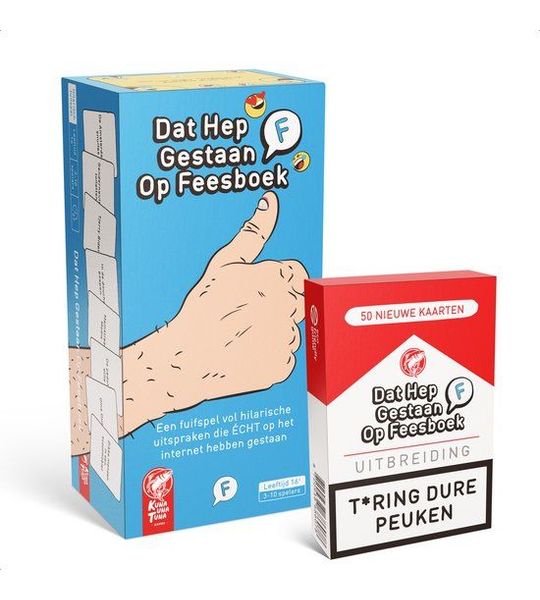 Dat Hep Gestaan Op Feesboek + T*ring Dure Peuken - COMBIDEAL