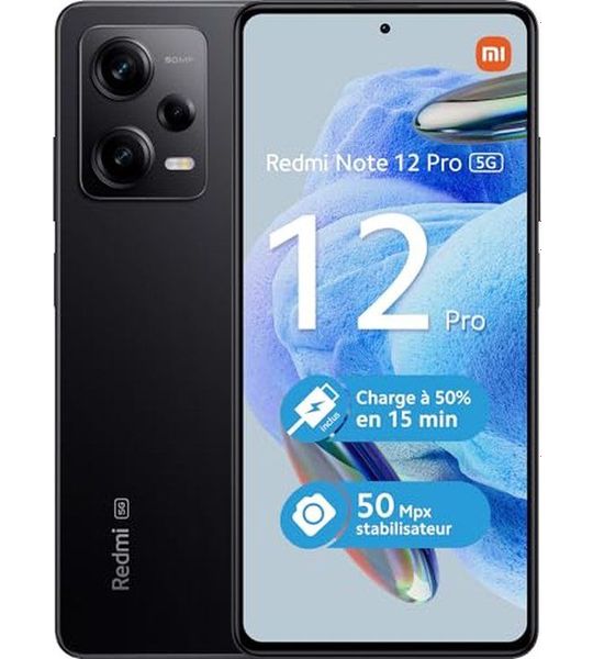 Xiaomi Redmi Note 12 Pro 5g - 128 Gb Zwart