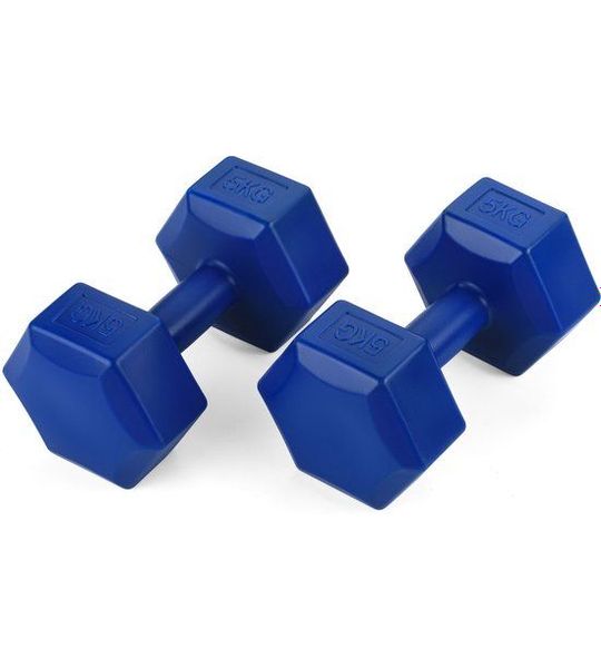 Gymtek® Halterset - 2x 5kg halters - Halterset voor krachttraining