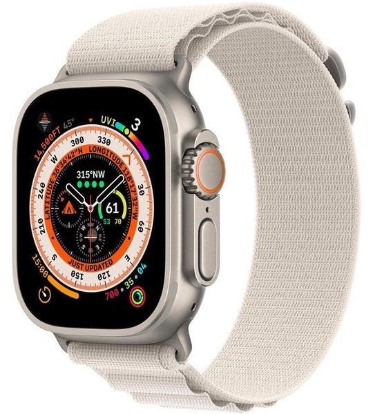 Apple Watch Ultra 49mm Alpine Horlogeband Sterrenlicht L