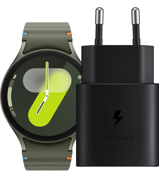 Samsung Galaxy Watch 7 4G Groen 44mm + Oplader 25W
