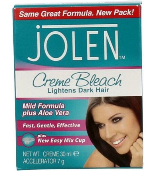 30ml Jolen Creme Bleach Mild Aloe Vera