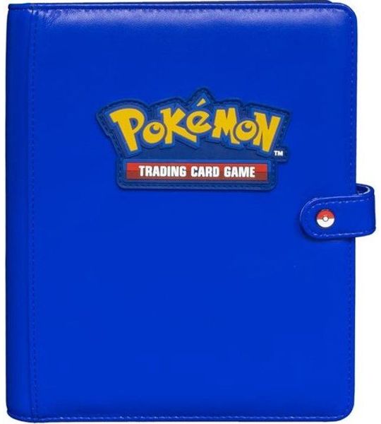 Pokémon Premium Snap Binder Blue 4-Pocket