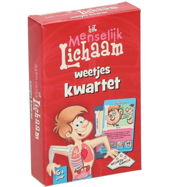 Het Menselijk Lichaam Weetjes Kwartet