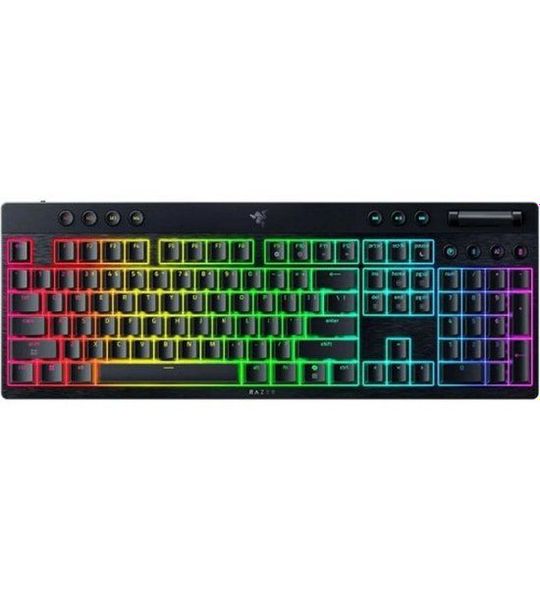 Razer Blackwidow V4 Low-profile Hyperspeed (green Switch) - Us Layout Bedraad En Draadloos Gamingtoetsenbord Zwart
