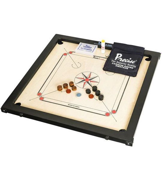 Precise - Carrom - Original 8kg - 74x74cm - 6mm Chroma Excel - Made in India