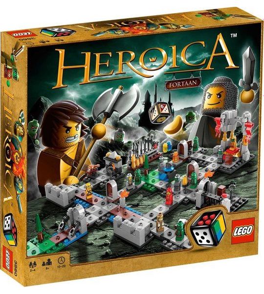 LEGO Spel HEROICA Slot Fortaan - 3860