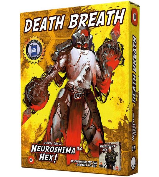Neuroshima HEX 3.0 Death Breath - Bordspel Uitbreiding - EN/PL