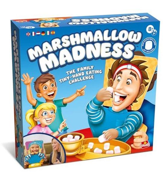 Goliath gezelschapsspel Marshmallow Madness - familiespel voor kinderen.