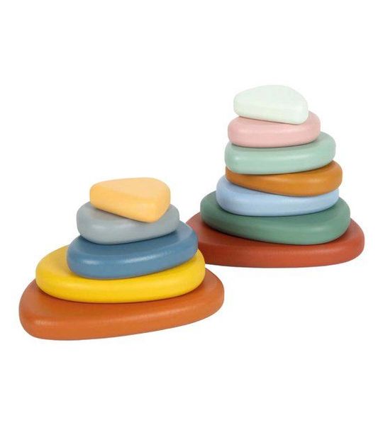 Small Foot - Houten Montessori River Rocks Evenwichtsspel FSC