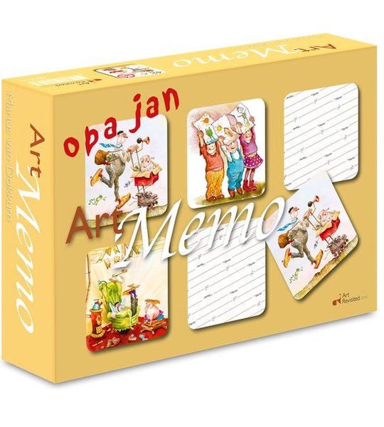 Opa Jan Art Memo spel 24 sets