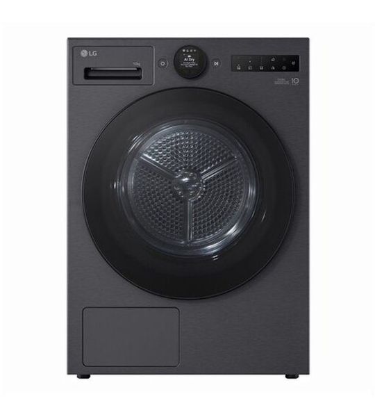LG RT10X8B Warmtepompdroger Zwart