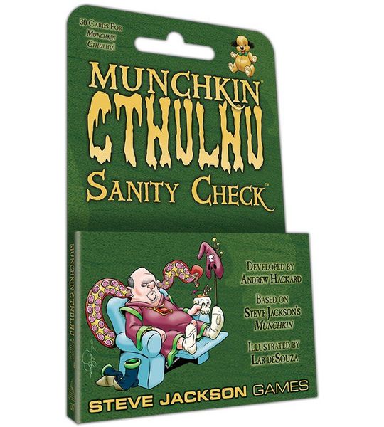 Munchkin Cthulhu Sanity Check - Uitbreiding - Engelstalig - Steve Jackson Games