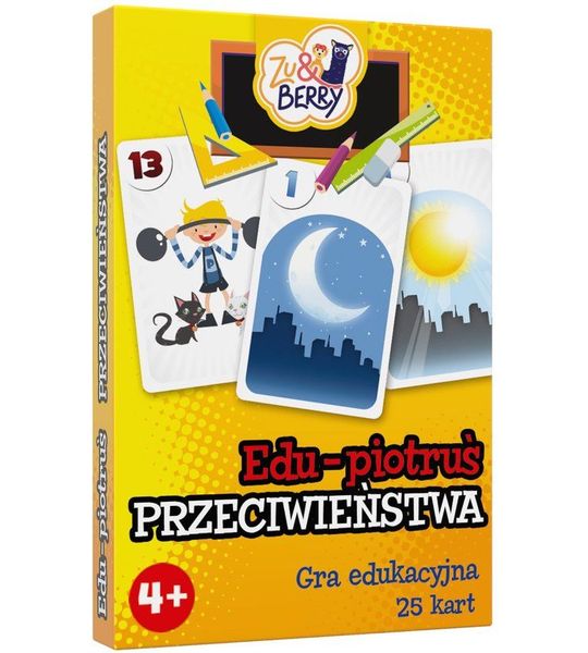 MUDUKO Spel Edu Peter tegenstellingen speelkaarten 4+