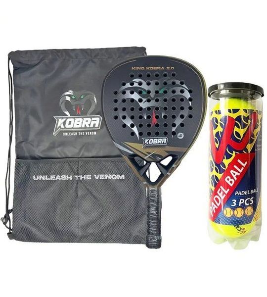 Nivard Padel Racket - Padelrackets - Padelracket - Zwart