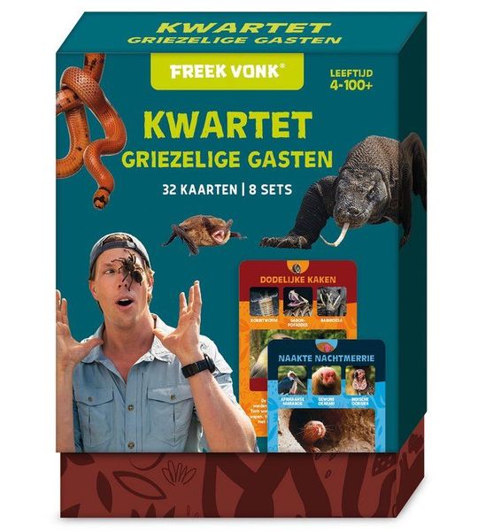 Freek Vonk Dierenkwartet - Griezelige dieren